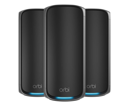 System Mesh Wi-Fi Netgear Orbi 970 RBE973SB (27000Mb/s a/b/g/n/ac/ax/be) 3xAP